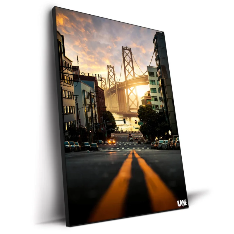 Golden Hour Warm Wall Decor by Kane C. Andrade