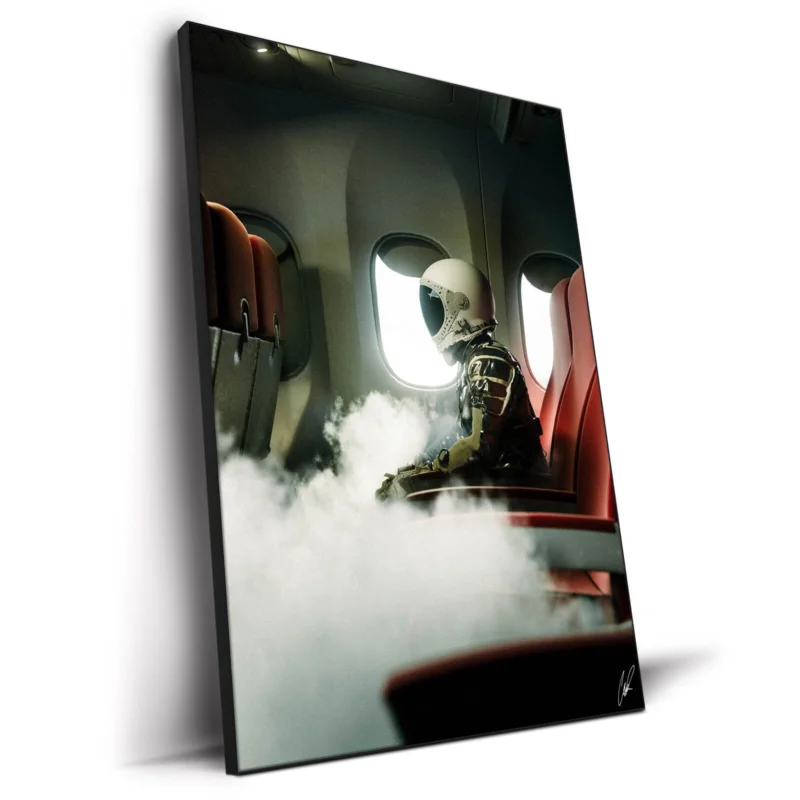 To The Moon Warm Wall Decor by CaptvArt