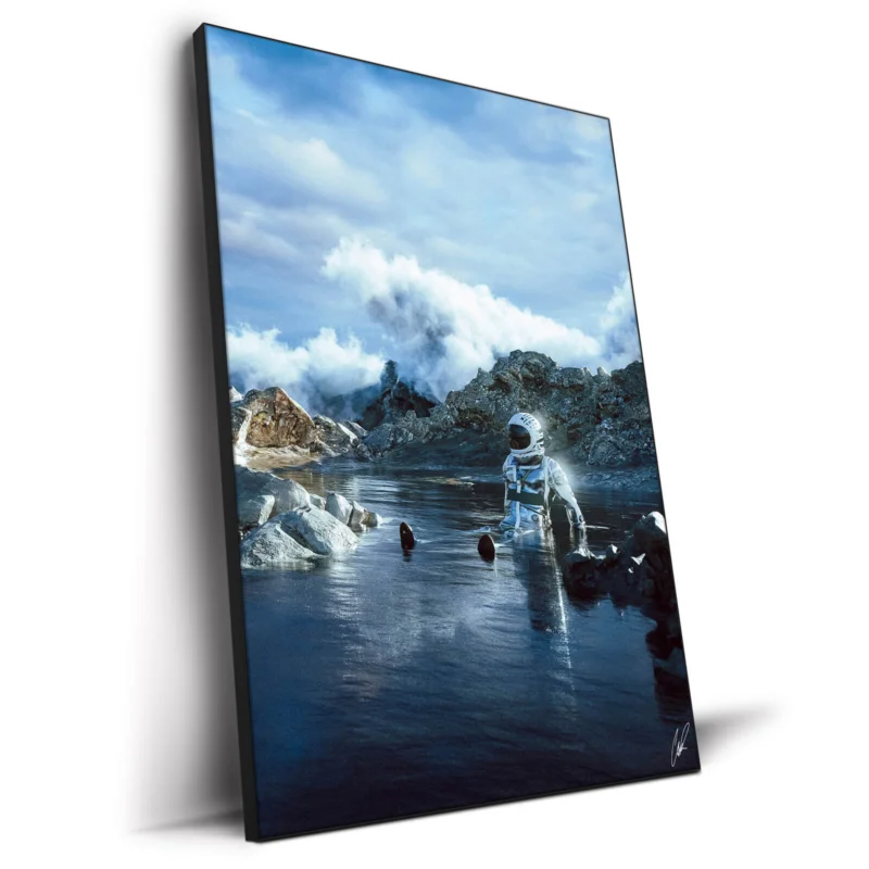 Astro Rock Water Cool Wall Decor by CaptvArt