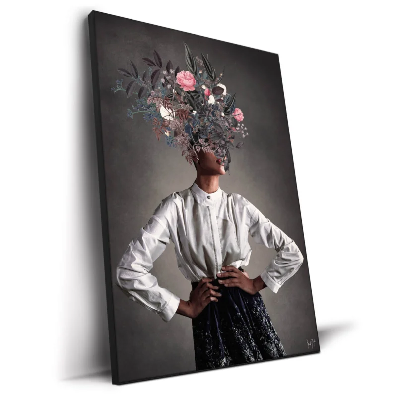 The Eternal Grace of Understanding Dark Wall Decor by Frank Moth