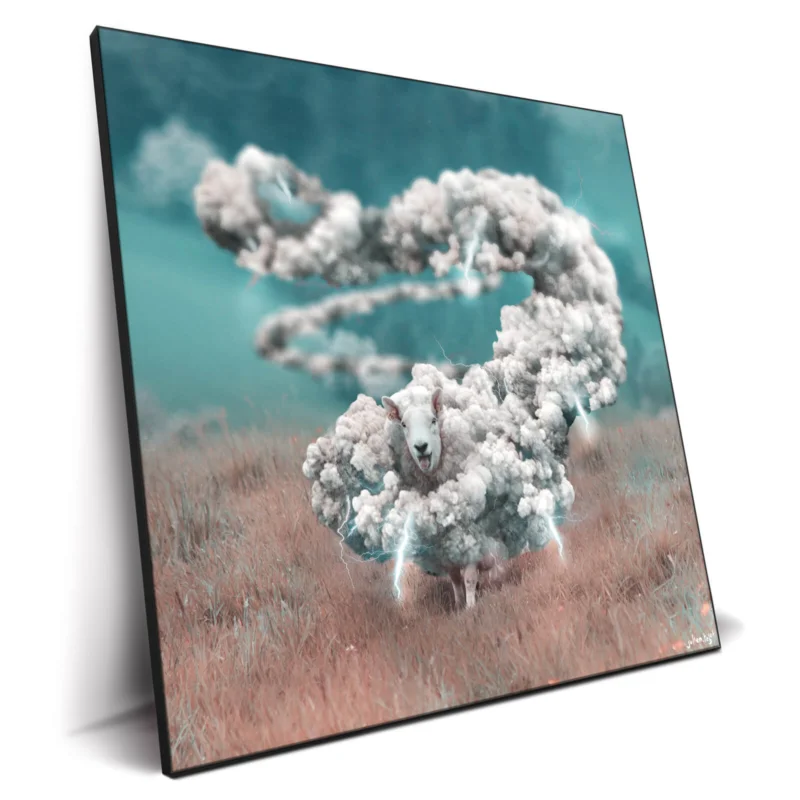 Stormy Cool Wall Decor by Julien Tabet