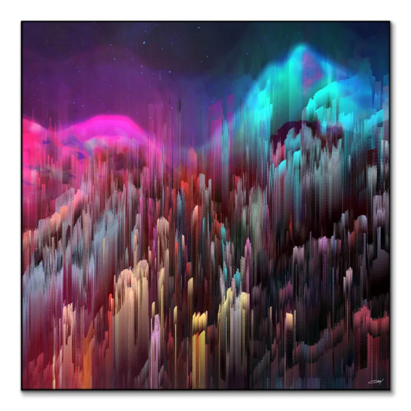 Edge of Tomorrow Vibrant Wall Art by Jamison Gish