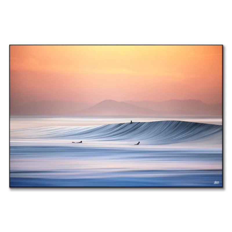 New Wave Warm Wall Art by Thomas Fotomas