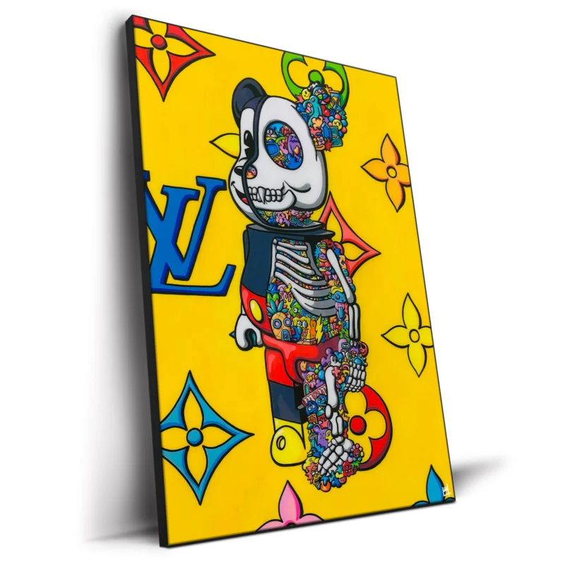 Mickey Vuitton Warm Wall Decor by Wegs.Art