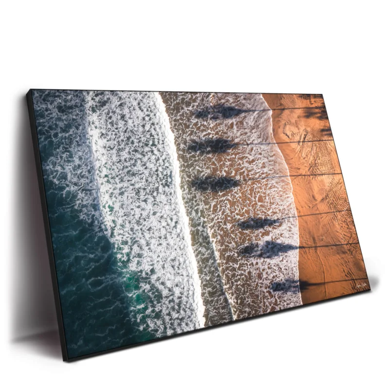 Palm Shadows Warm Wall Decor by Ryan Ditch