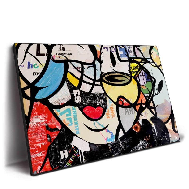 Wild Thoughts Vibrant Wall Decor by Michiel Folkers