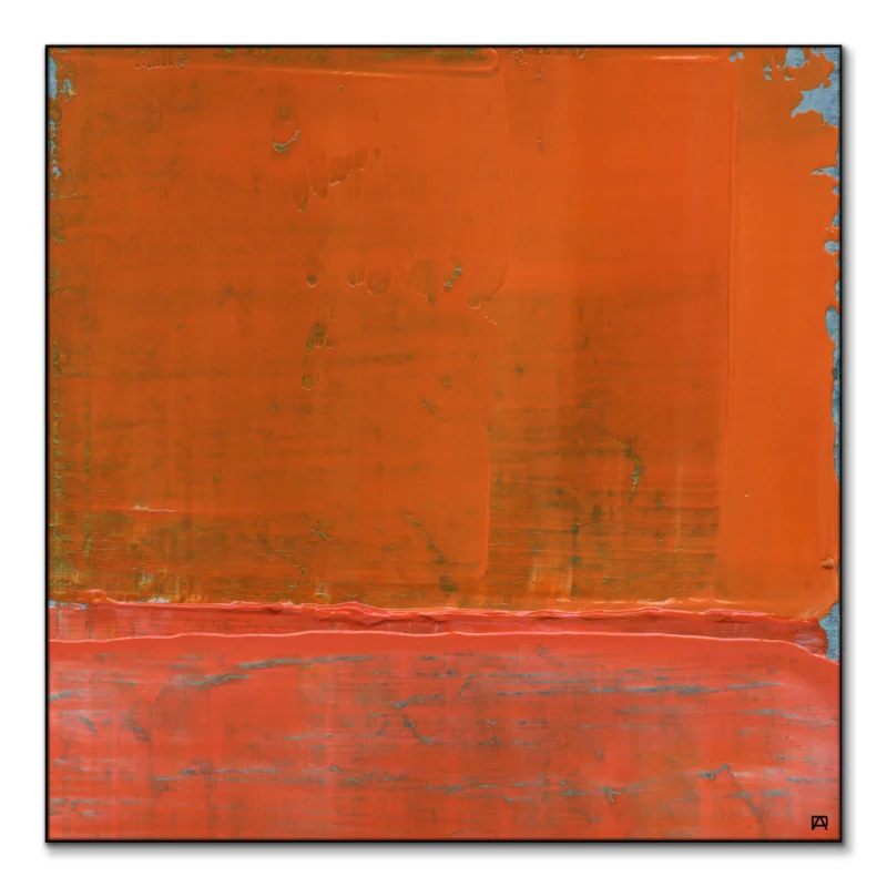 Red Orange Orange Wall Art by Jared Hankins