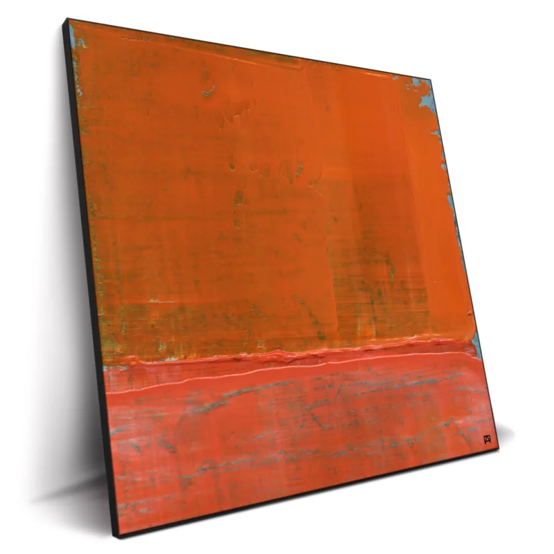 Red Orange Orange Wall Decor by Jared Hankins