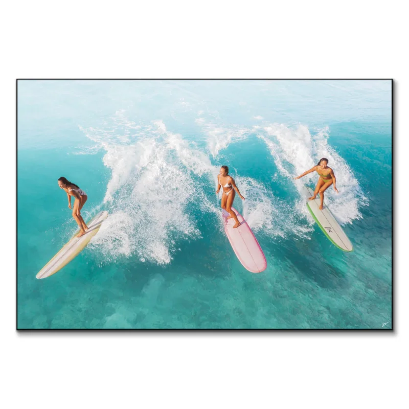 Surf Chic Cool Wall Art by Jess Loiterton