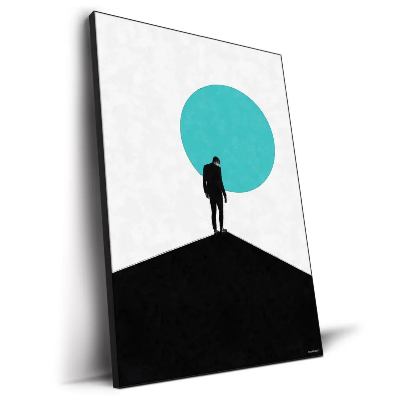 At the Edge of Uncertainty Cool Wall Decor by Underdott