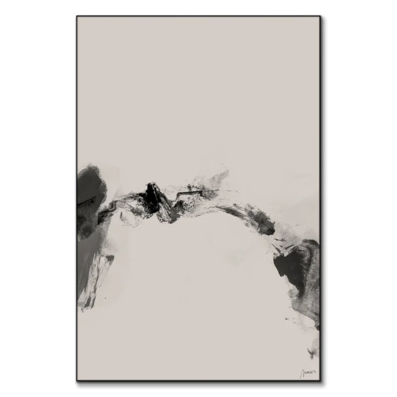 Wabi Sabi Black and White Wall Art by Artur Chen