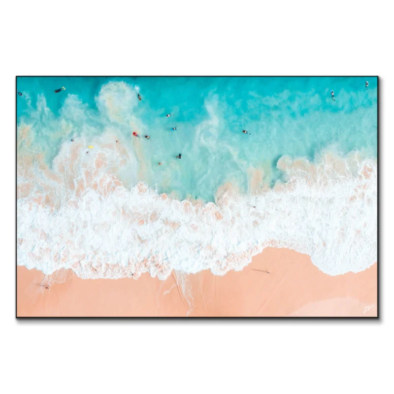 Ocean Waves Cool Wall Art by Jess Loiterton