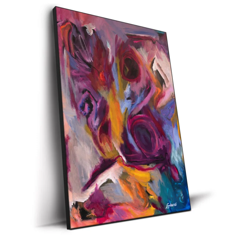 Within Purple Wall Decor by Bob Lombardi