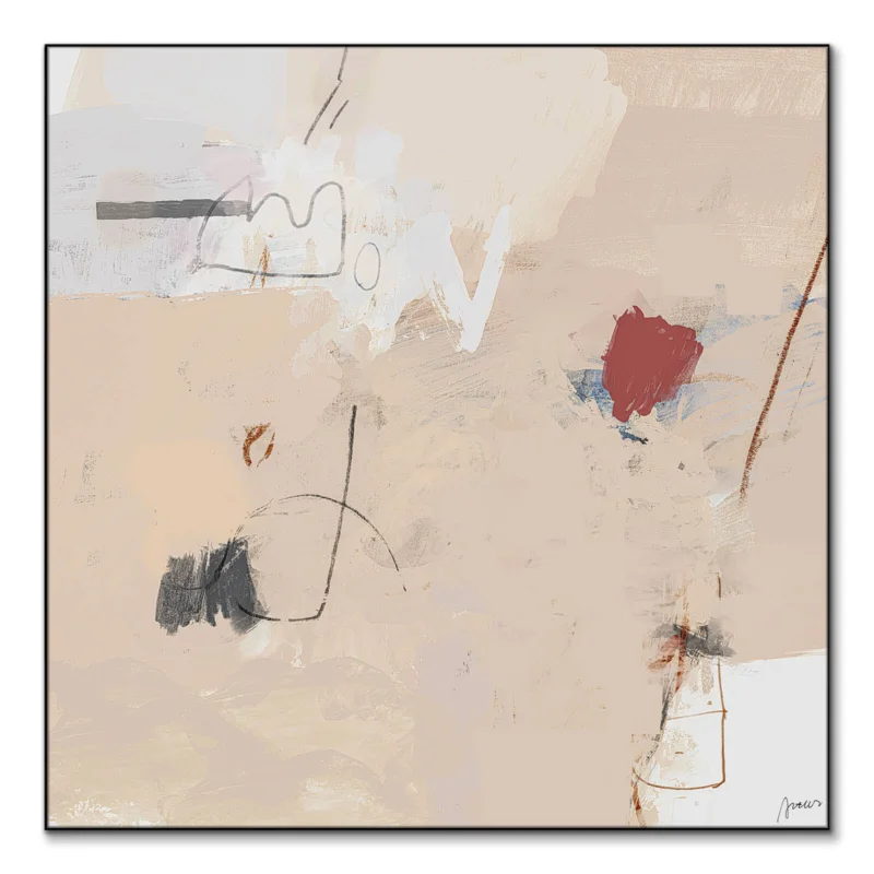 Hiking Neutral Wall Art by Artur Chen