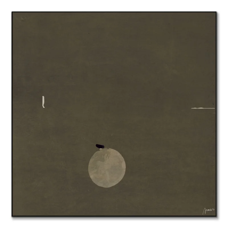 Empty Phase Brown Wall Art by Artur Chen