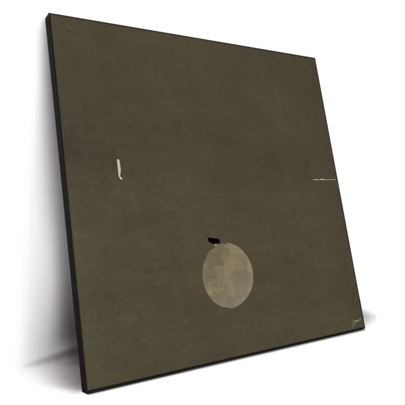 Empty Phase Brown Wall Decor by Artur Chen