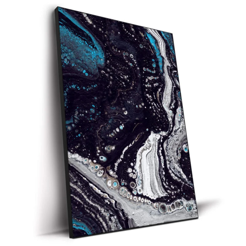 Blue Paisley Wall Decor by Jared Hankins