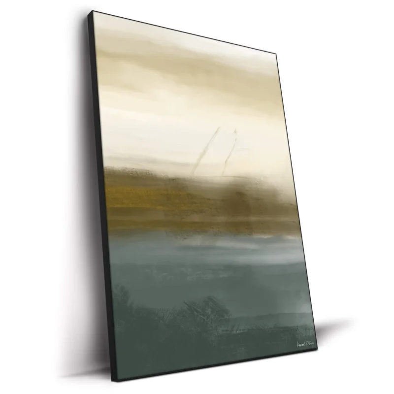 Gold Green No. 1 Green Wall Decor by Karine Tonial Grimm