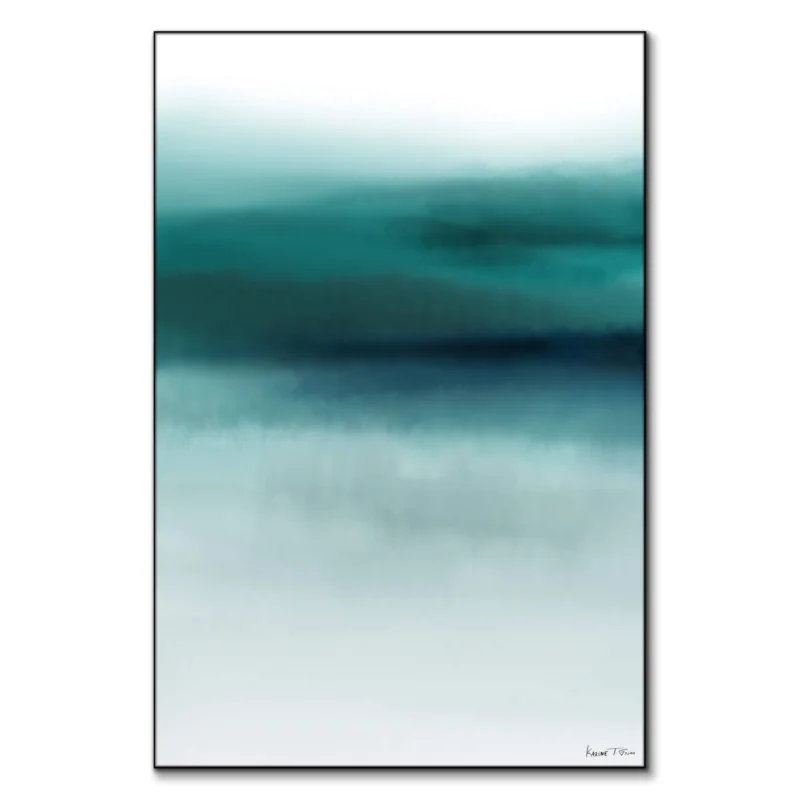 Ocean Colors Vibrant Wall Art by Karine Tonial Grimm