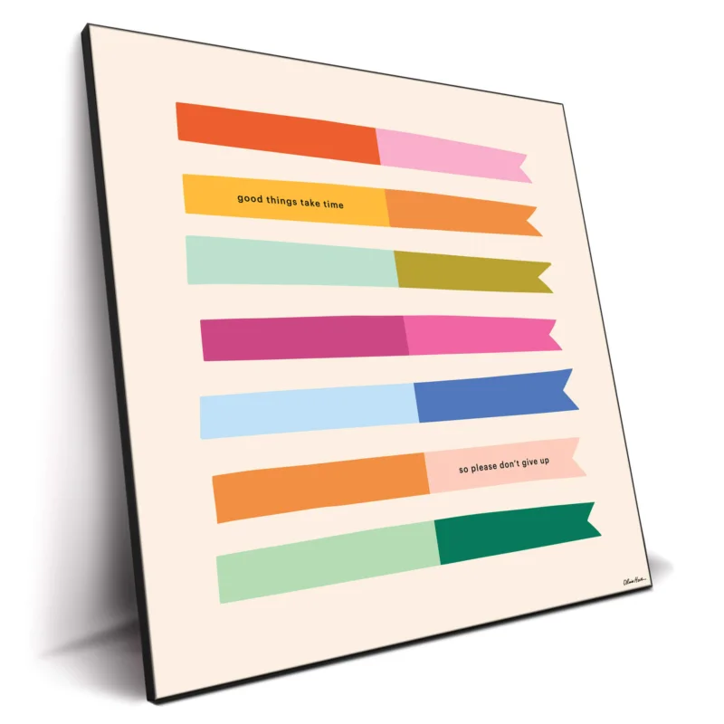 Good Things Colorful Wall Decor by Olivia Herrick