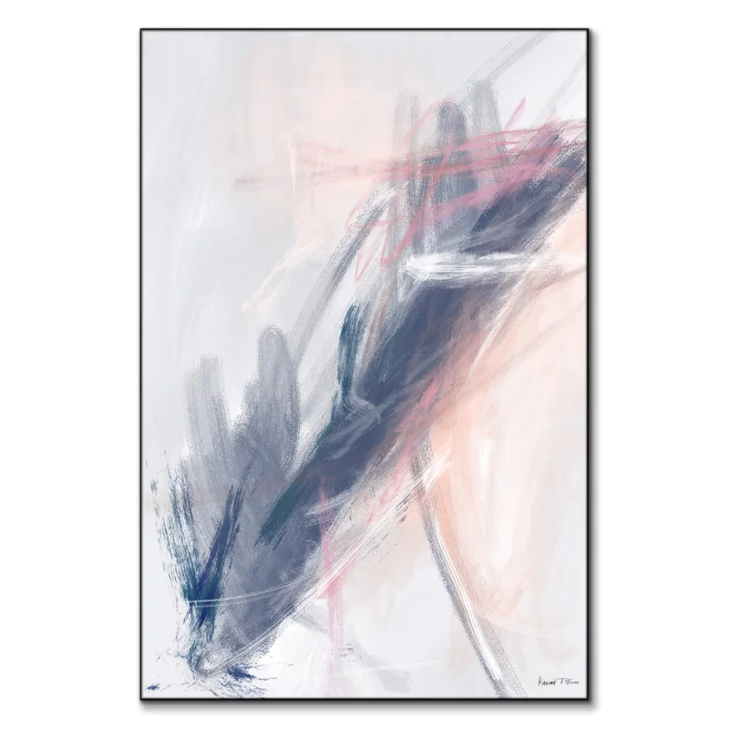 Paradise No. 4 Colorful Wall Art by Karine Tonial Grimm