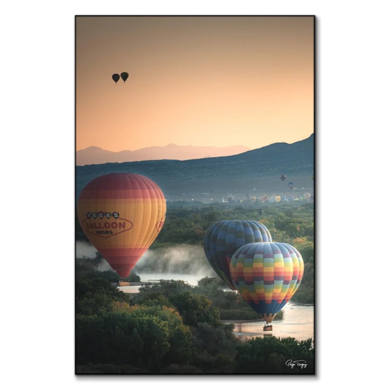 River Float Dark Wall Art by Paige Tingey