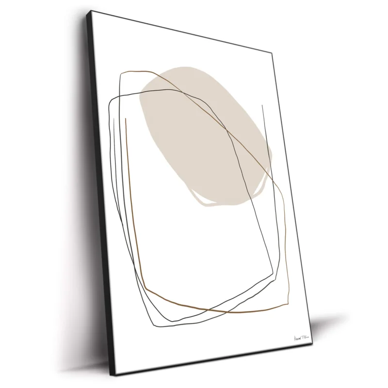 Feel White Wall Decor by Karine Tonial Grimm