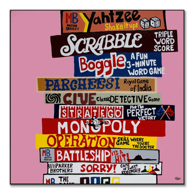 Tannenbaums Closet Vibrant Wall Art by Art of Spanjer