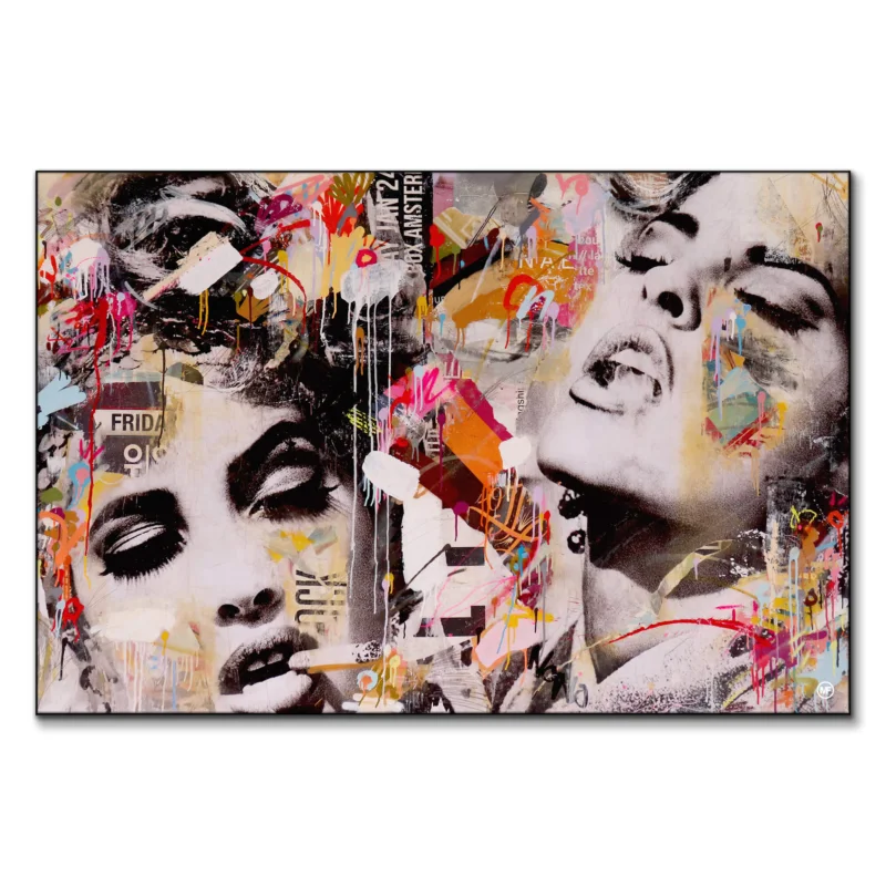 Ephemeral Passion Warm Wall Art by Michiel Folkers