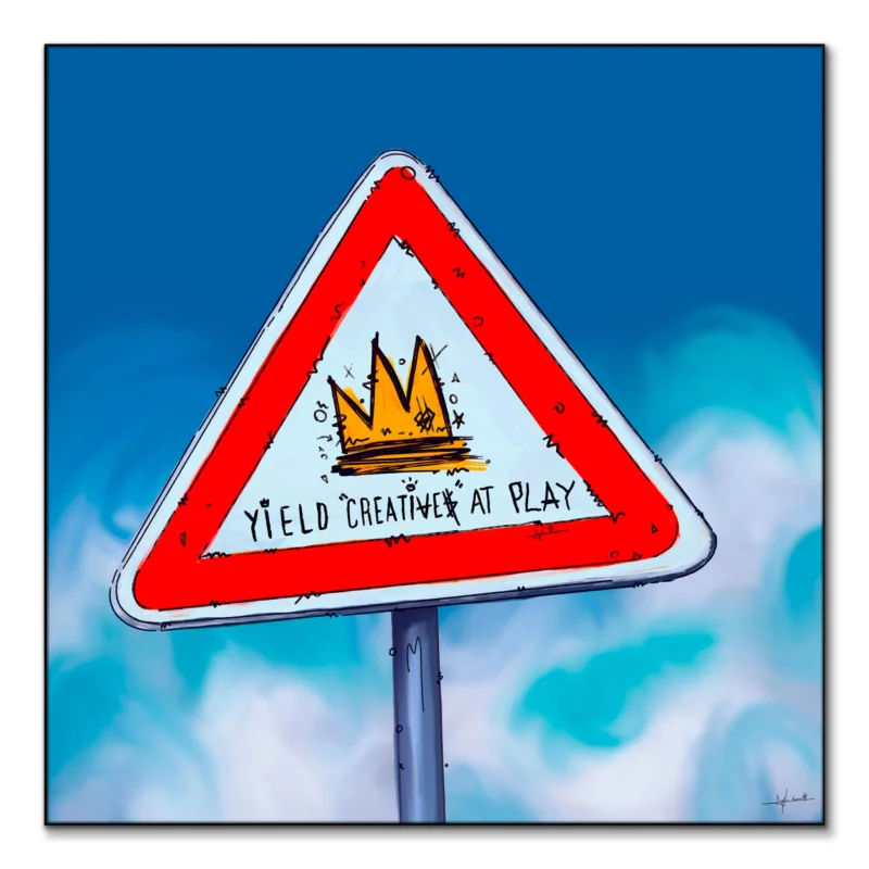 Creatives At Play Vibrant Wall Art by Nuwarhol