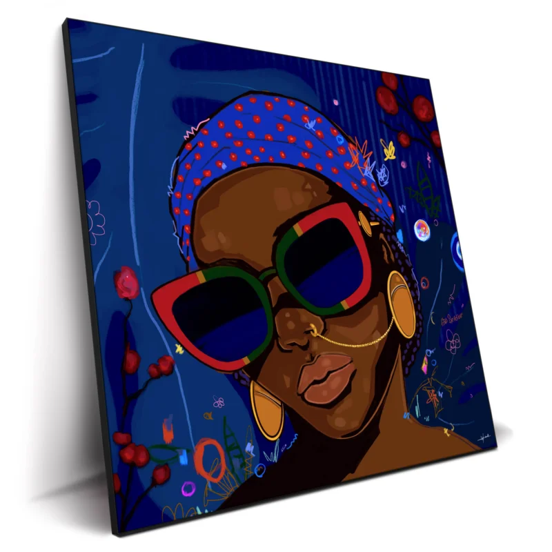 Find Paradise Blue Wall Decor by Nuwarhol