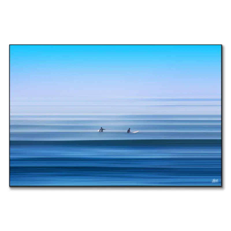 Blurred Lines Cool Wall Art by Thomas Fotomas