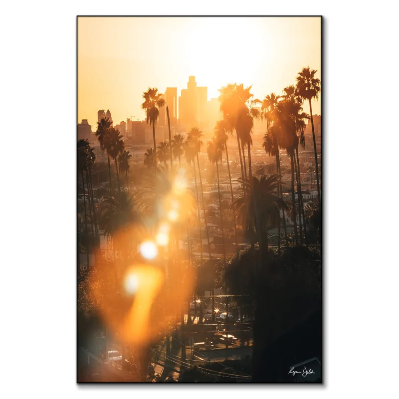 Angeles City Warm Wall Art by Ryan Ditch