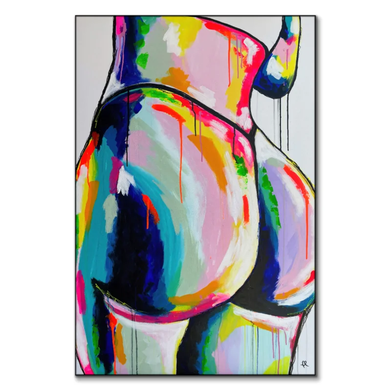 Alyssa Colorful Wall Art by IR Artwork