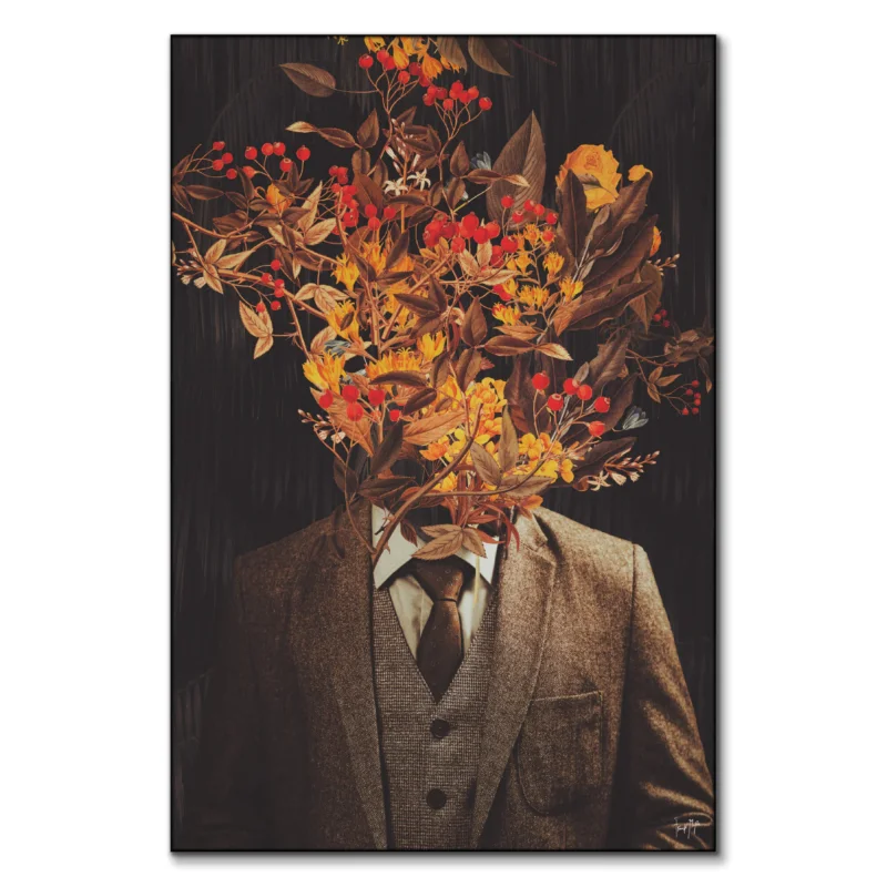 You Should Have Been Here Warm Wall Art by Frank Moth